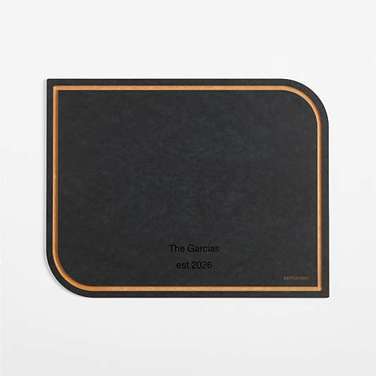 Epicurean Large Black Paper Composite Geo Cutting Board