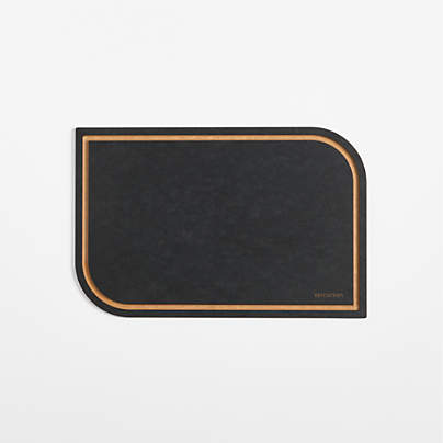 Epicurean Medium Black Paper Composite Geo Cutting Board