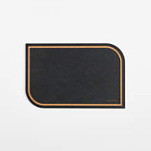 Epicurean Medium Black Paper Composite Geo Cutting Board | Crate & Barrel