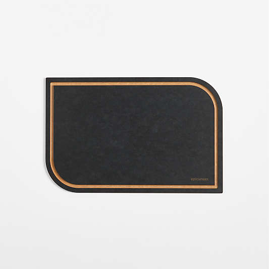 Epicurean Medium Black Paper Composite Geo Cutting Board