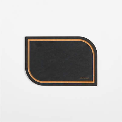 Epicurean ® Small Black Paper Composite Geo Cutting Board