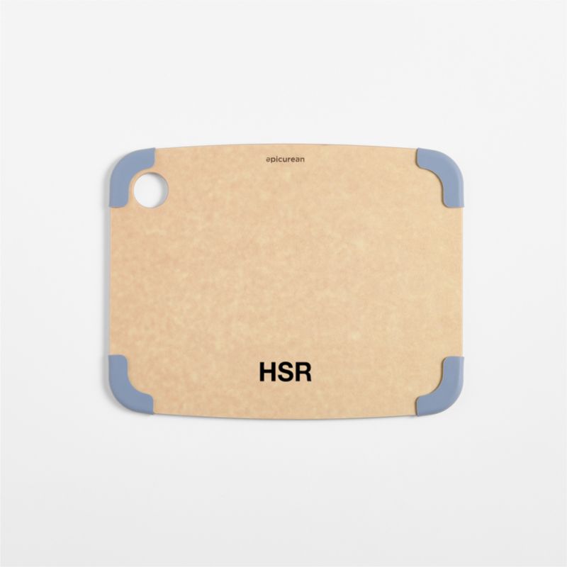 Epicurean Natural and Blue Non-Slip Paper Composite Cutting Board 11.5"x9" - image 2 of 4