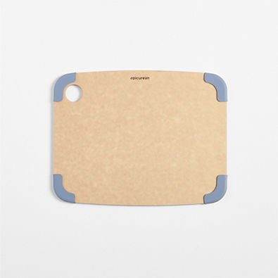 View Epicurean Natural and Blue Non-Slip Paper Composite Cutting Board 11.5"x9" details