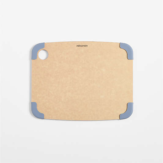 Epicurean Natural and Blue Non-Slip Paper Composite Cutting Board 11.5"x9"