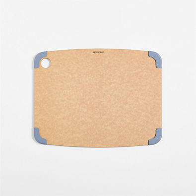 View Epicurean Natural and Blue Non-Slip Paper Composite Cutting Board 14.5"x11.25" details