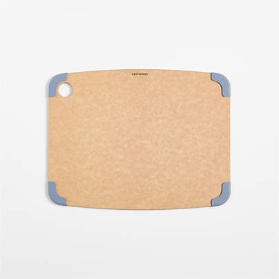 Epicurean Natural and Blue Non-Slip Paper Composite Cutting Board 14.5"x11.25"