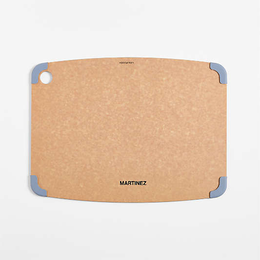 Epicurean Natural and Blue Non-Slip Paper Composite Cutting Board 17.5"x13"