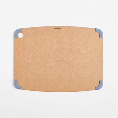 View Epicurean Natural and Blue Non-Slip Paper Composite Cutting Board 17.5"x13" details