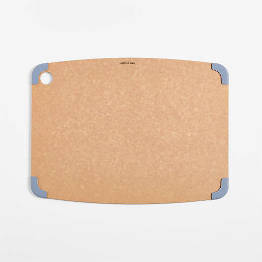 Epicurean Natural and Blue Non-Slip Paper Composite Cutting Board 17.5"x13"