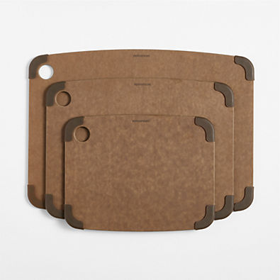 View Epicurean Nutmeg Non-Slip Paper Composite Cutting Board, Set of 3 details