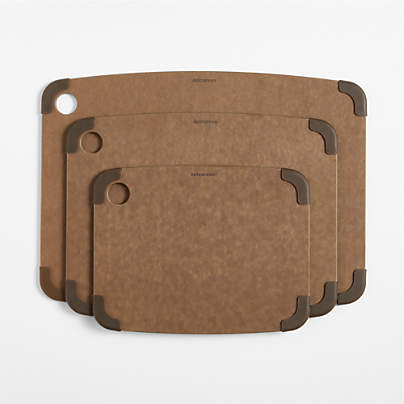 Epicurean Nutmeg Non-Slip Paper Composite Cutting Board, Set of 3