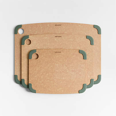 Epicurean ® Natural and Thyme Non-Slip Paper Composite Cutting Boards, Set of 3