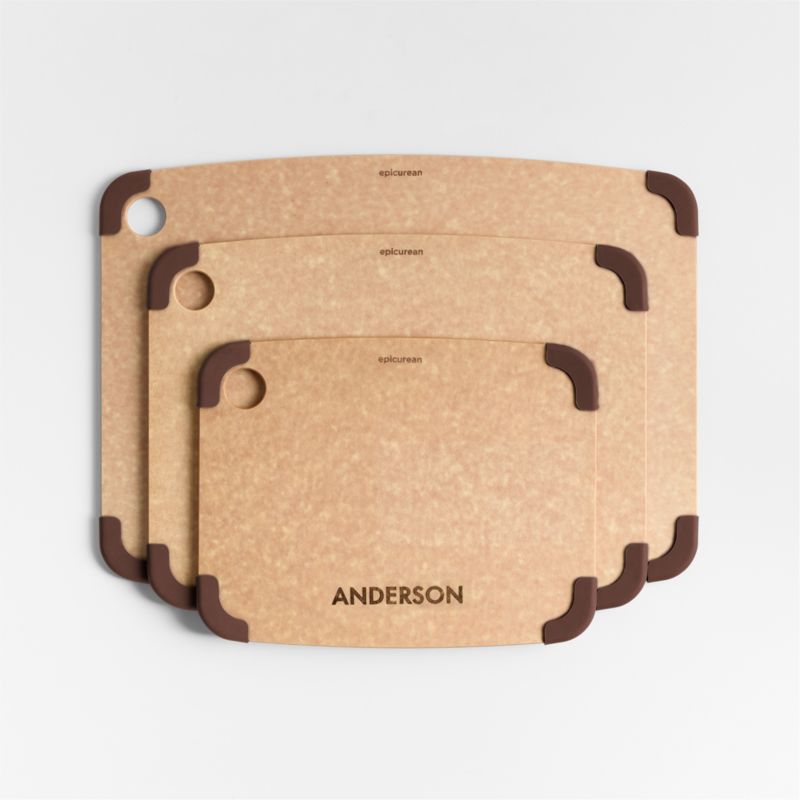 Epicurean Natural and Mulled Cider Non-Slip Paper Composite Cutting Board, Set of 3 - image 2 of 3