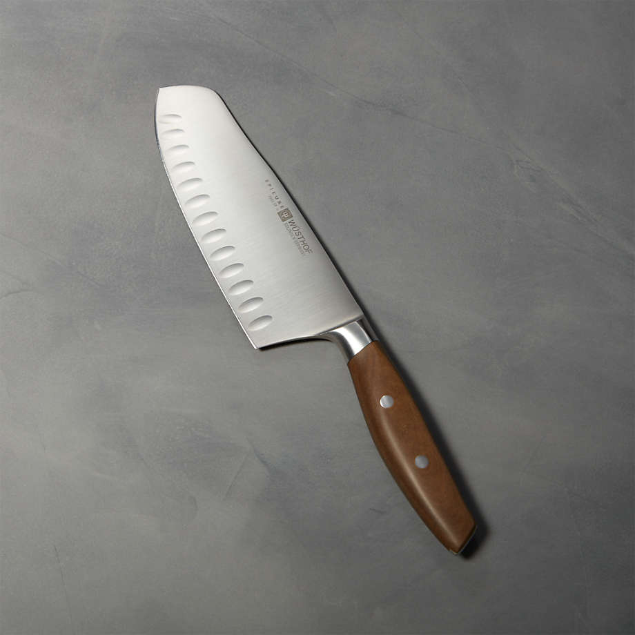 Wusthof Epicure 7" Santoku Knife + Reviews Crate & Barrel