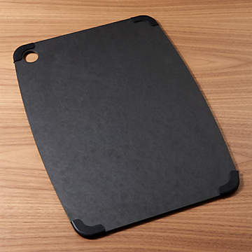 Folio™ Steel 4-piece Black Cutting Board Set
