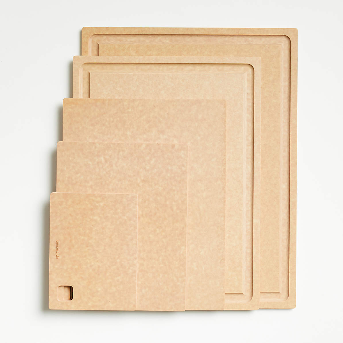 Epicurean All-in-One 11.5 x 9 Cutting Board - Natural