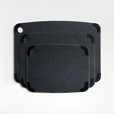 View Epicurean ® Black Non-Slip Paper Composite Cutting Board, Set of 3 details