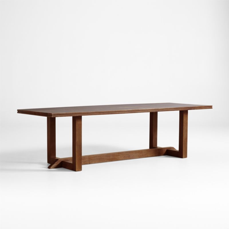 Es Taller 108" White Oak Wood Dining Table by Athena Calderone - image 0 of 14