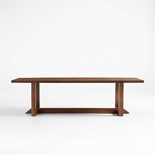 Es Taller 108" White Oak Wood Dining Table by Athena Calderone