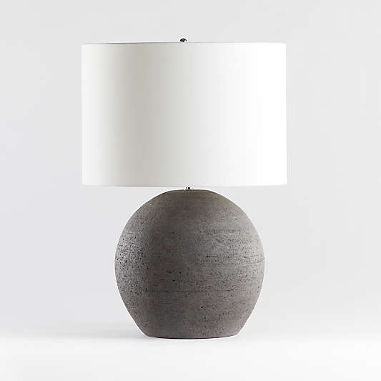 Grey Table Lamp Crate & Barrel