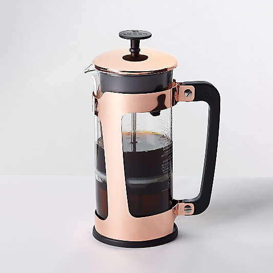 ESPRO P5 18-Oz. Glass and Copper-Plated Stainless Steel French Press