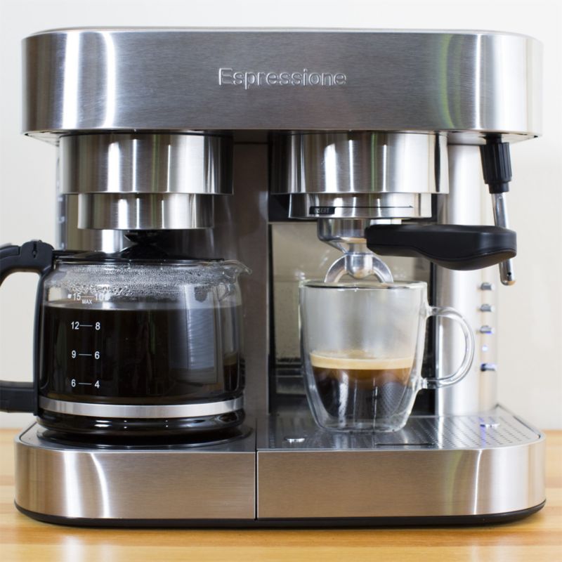 Espressione Espresso + Coffee Maker 10-Cup Combi Machine - image 1 of 3