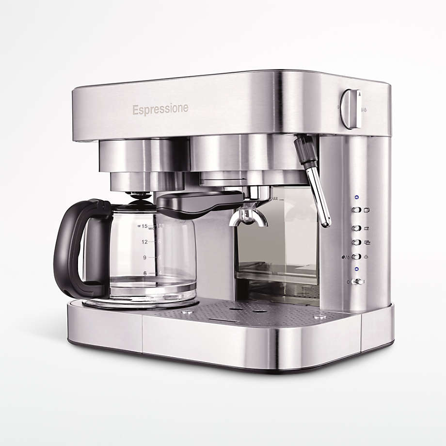 Espressione Espresso + Coffee Maker 10-Cup Combi Machine +
