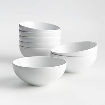 Moderno Glass Bowls, Set of Eight + Reviews