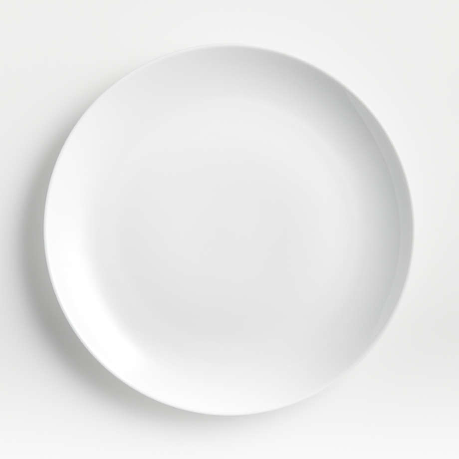 Aspen Coupe Dinner Plate 10.5" + Reviews | Crate & Barrel