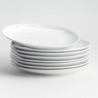 Aspen Coupe Dinner Plates 10.5", Set of Eight