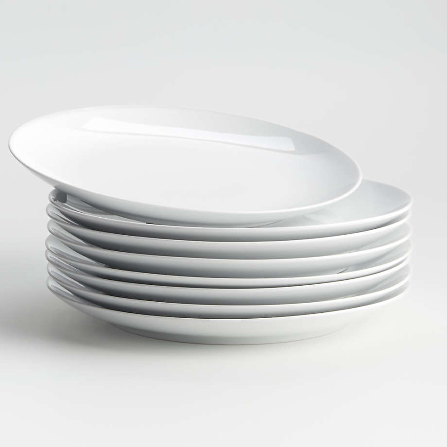 Aspen Rimmed Dinner Plate + Reviews | Crate & Barrel