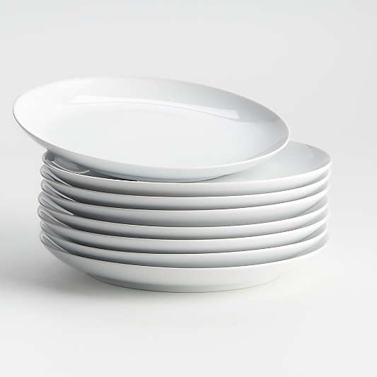 Aspen Coupe Salad Plates 8.5", Set of 8