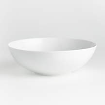 Aspen Medium Porcelain Serving Bowl + Reviews | Crate & Barrel