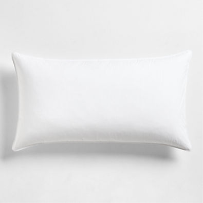 View Essential Organic Cotton Down Feather King Sham Bed Pillow Insert details