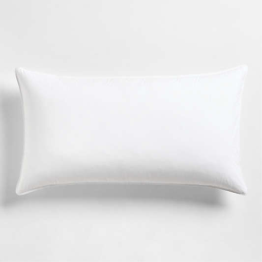 Essential Organic Cotton Down Feather King Sham Bed Pillow Insert