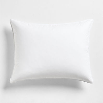 View Essential Organic Cotton Down Feather Standard Sham Bed Pillow Insert details