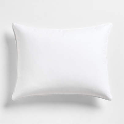 Essential Organic Cotton Down Feather Standard Sham Bed Pillow Insert