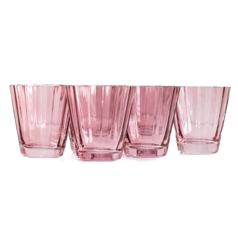 Estelle Rose Colored Sunday Low Balls, Set of 6 - image 1 of 2