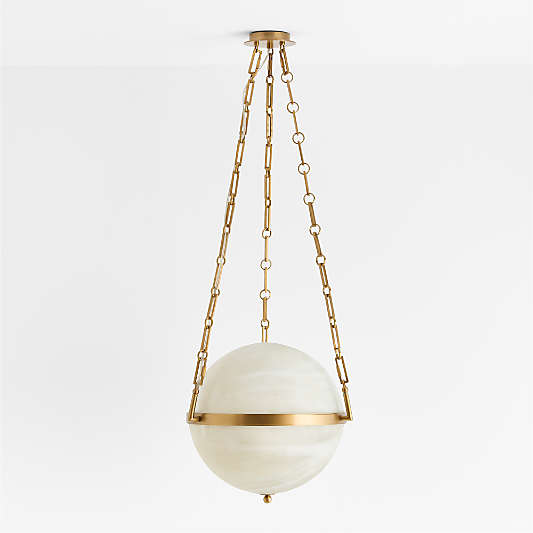 Estelle Glass Globe Pendant Light