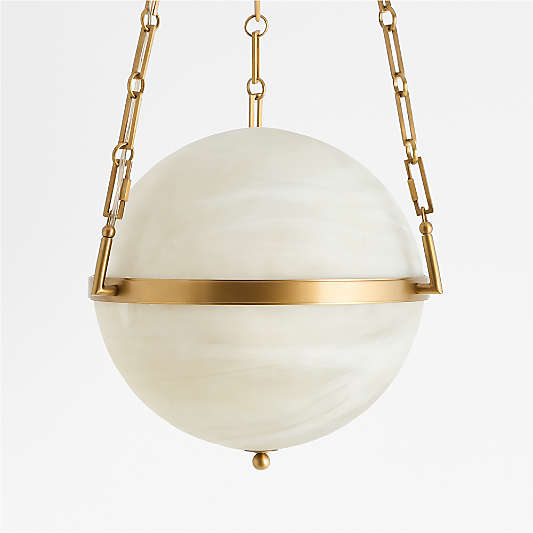 Estelle Glass Globe Pendant Light