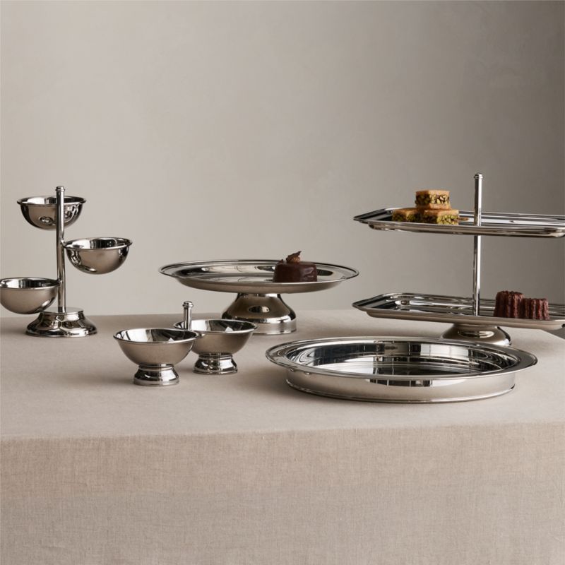 Easton Aperitivo 2-Part Server - image 1 of 4