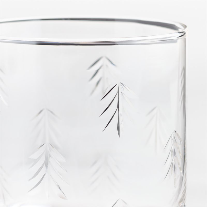 Etched Tree 11-oz. Double Old Fashioned Glass - image 1 of 2