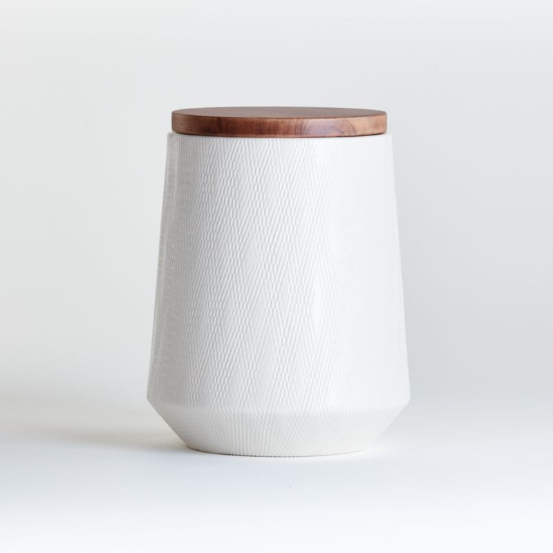 Ethan Medium Cream Canister - image 0 of 4