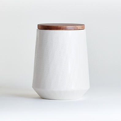 View Ethan Medium Cream Ceramic Canister details