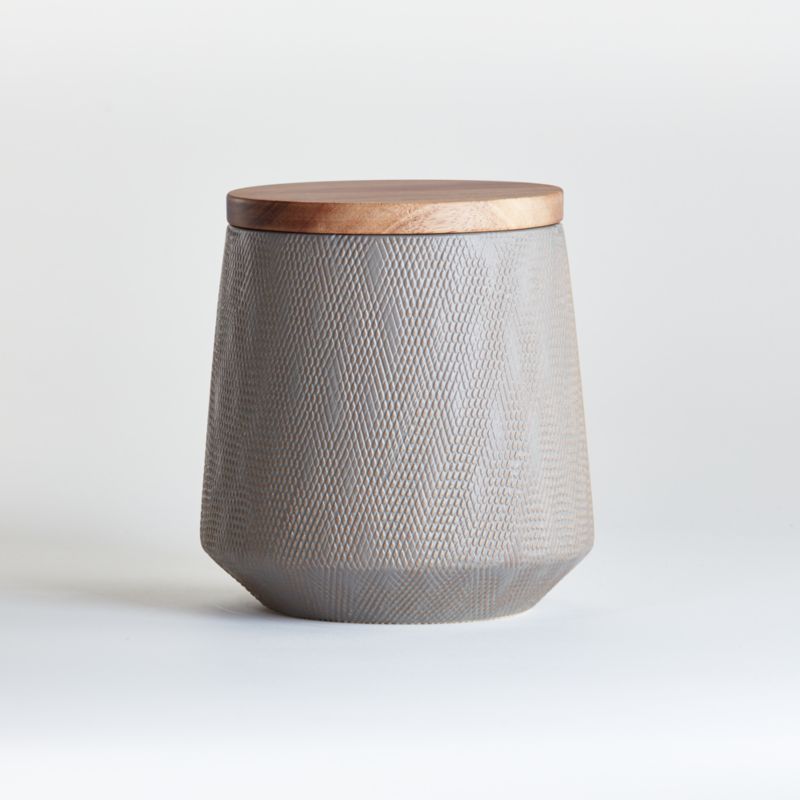 Marin Medium Matte Black Canister