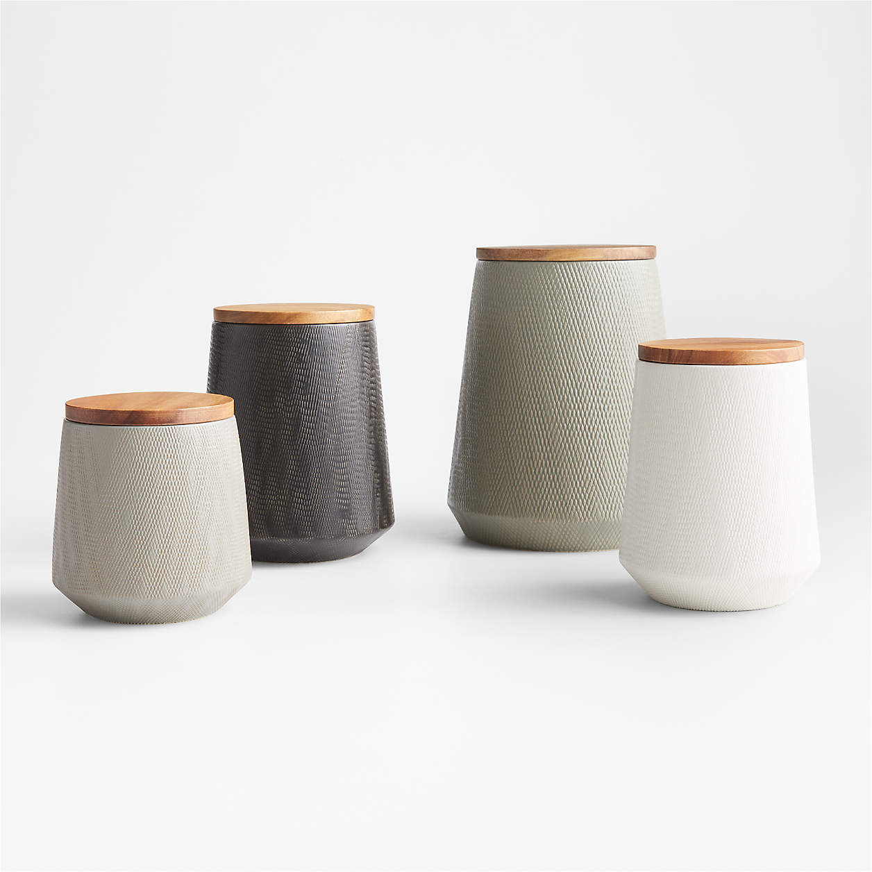 Ethan Ceramic Canisters Crate & Barrel Canada