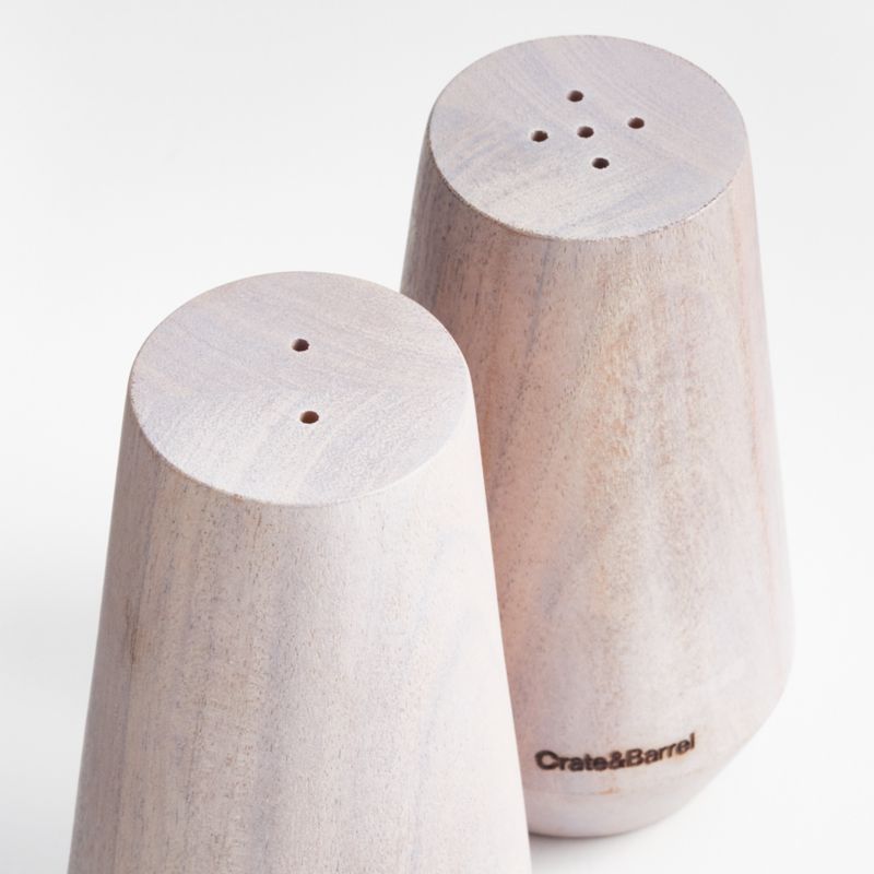 Ethan Acacia Wooden Salt & Pepper Shaker Set + Reviews