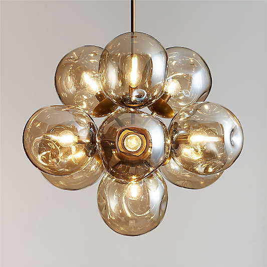 Etienne Glass Chandelier Light