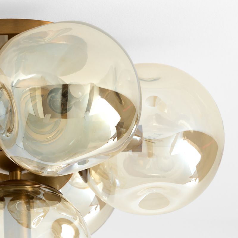 Etienne Glass Flush Mount Light - image 2 of 3