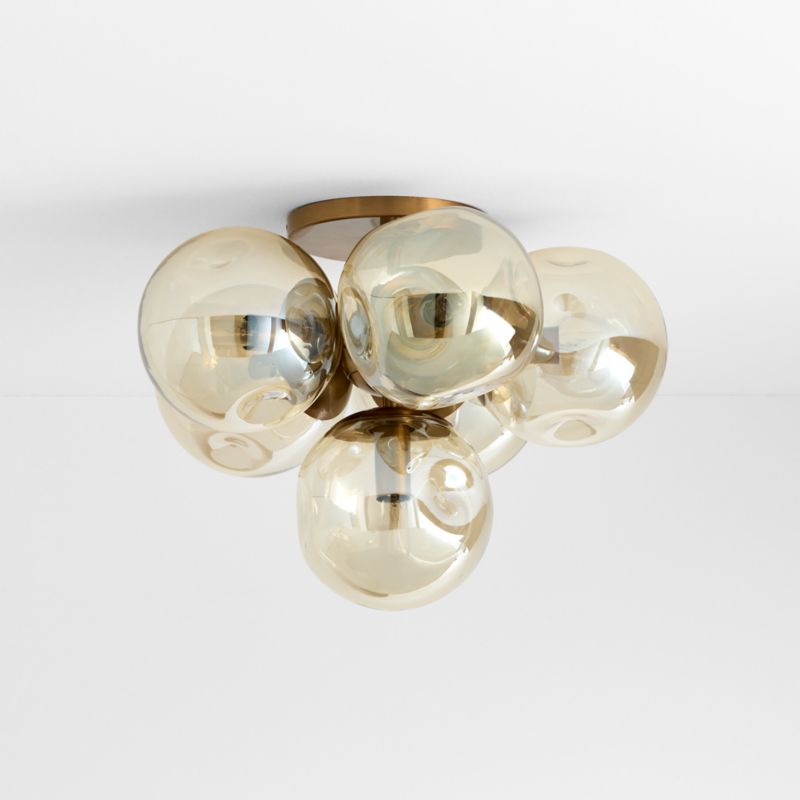 Etienne Glass Flush Mount Light - image 1 of 3